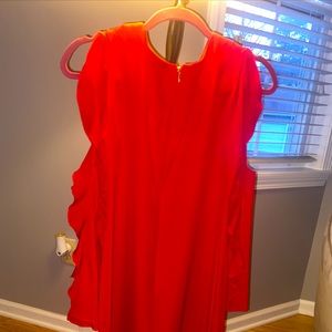 Donna Karen Red women’s Dress Size 8